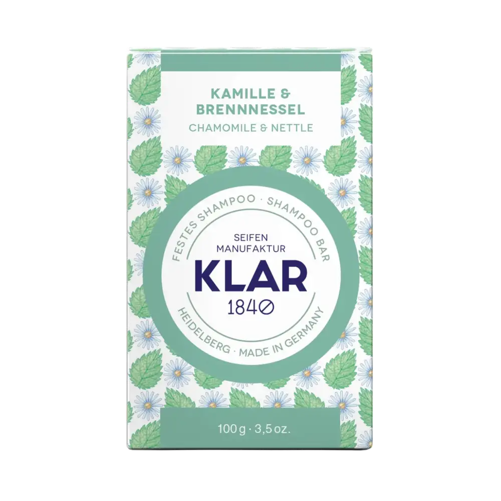 Klar Seifen Chamomile & Nettle Shampoo Bar
