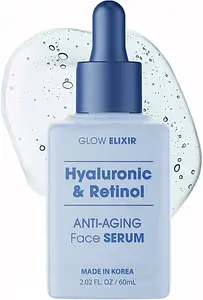 Glow Elixir Hyaluronic & Retinol Anti-Aging Face Serum