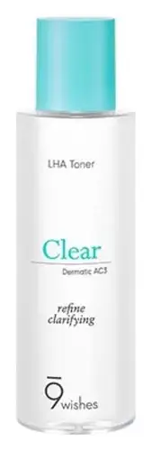 9wishes Dermatic AC3 Clear LHA Toner