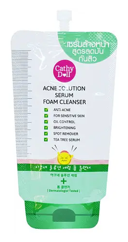 Cathy Doll Acne Solution Serum Foam Cleanser