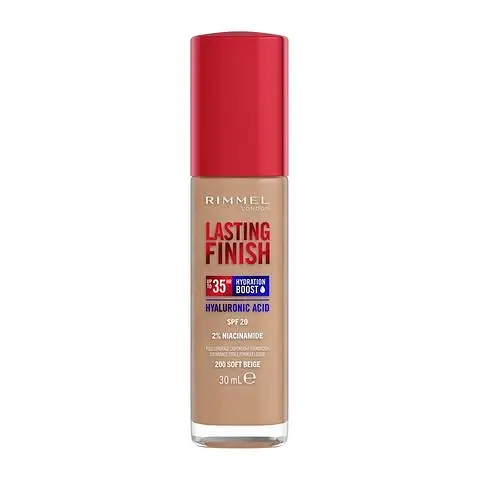 Rimmel London Lasting Finish 35HR Foundation 200 Soft Beige
