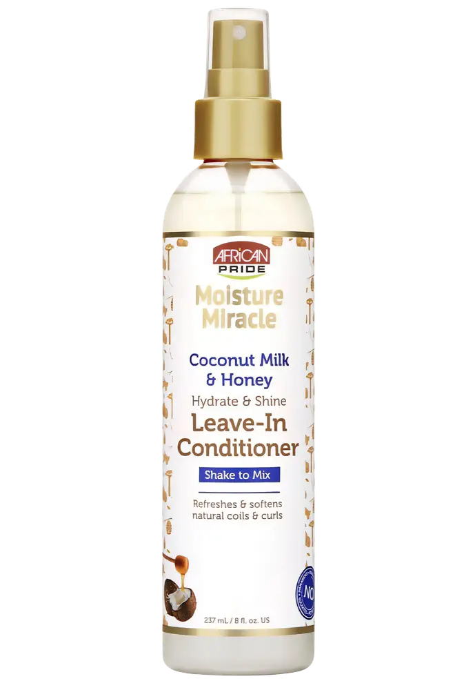 African Pride Moisture Miracle Coconut Milk & Honey Leave-In Conditioner