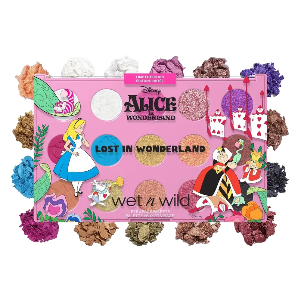 Wet n Wild Disney Alice In Wonderland Lost In Wonderland Eye & Face Palette