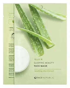 Face Republic Sleeping Beauty Face Mask Soothing Aloe Extract