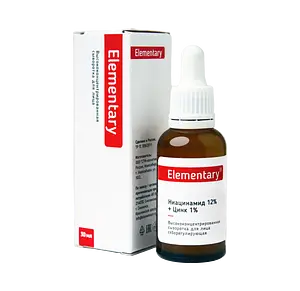 Elementary Niacinamide 12% +  Zinc PCA 1% Serum