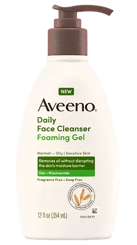 Aveeno Daily Face Cleanser Foaming Gel