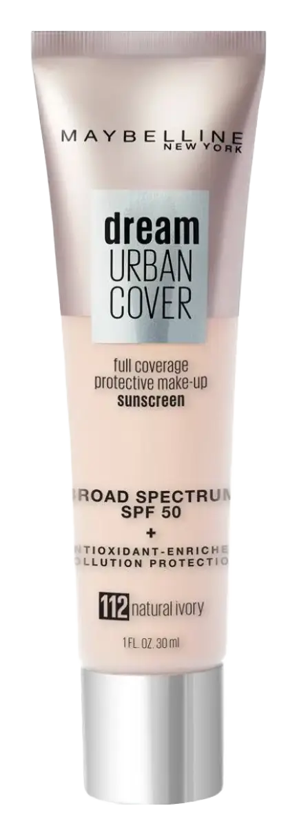 Maybelline Dream Urban Cover Foundation SPF50 112 Natural Ivory