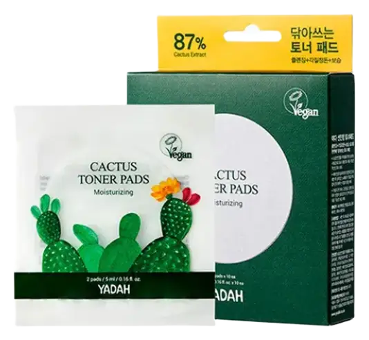 Yadah Cosmetics Cactus Toner Pads