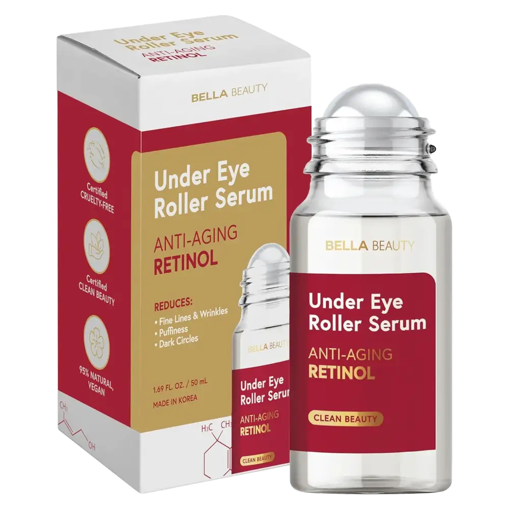 Bella Beauty Under Eye Roller Serum Anti-Aging Retinol