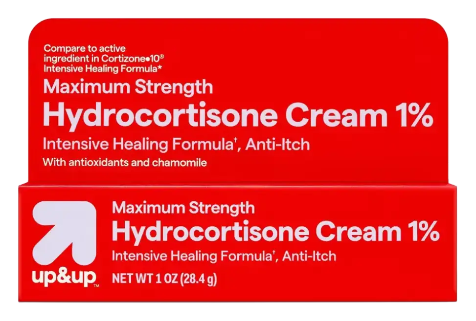 up&up Anti-Itch 1% Hydrocortisone Maximum Strength Intensive Healing Cream