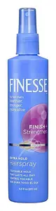 Finesse Finish + Strengthen Extra Hold Hair Spray, Non-Aerosol