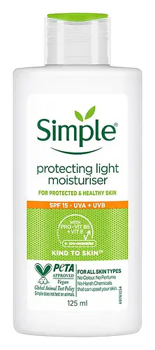 Simple Skincare Protecting Light Moisturizer SPF 15 India