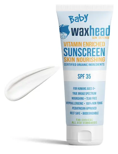 Waxhead Sun Defense Non Toxic Baby Sunscreen SPF 35