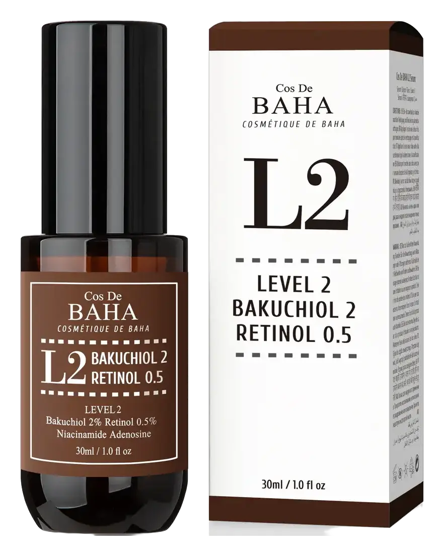 Cos De BAHA L2 Bakuchiol 2% + Retinol 0.5% Serum