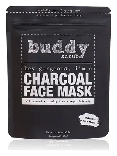 Buddy Scrub Activated Charcoal Face Mask