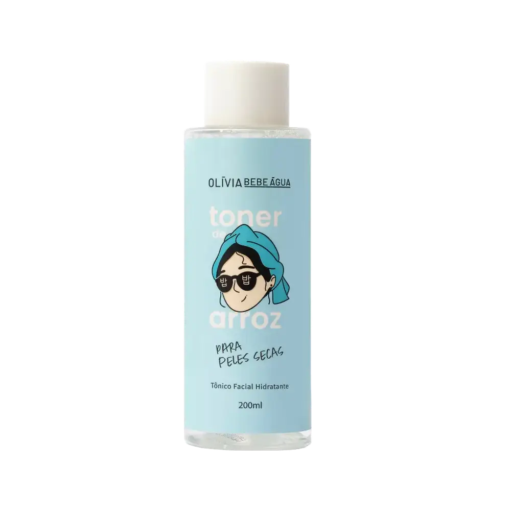 Olívia Bebe Água Toner De Arroz Peles Secas e Normais