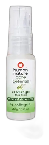 Human Nature Acne Defense Solution Gel