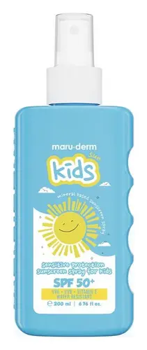 maru.derm Sensitive Protection Sunscreen Spray For Kids SPF50+