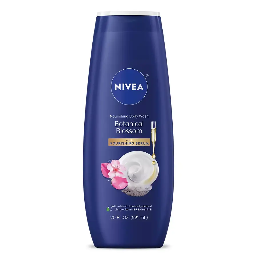 Nivea Nourishing Botanical Blossom Body Wash for Dry Skin