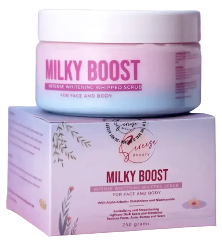 Sereese Beauty Milky Boost Intense Whitening Whipped Scrub