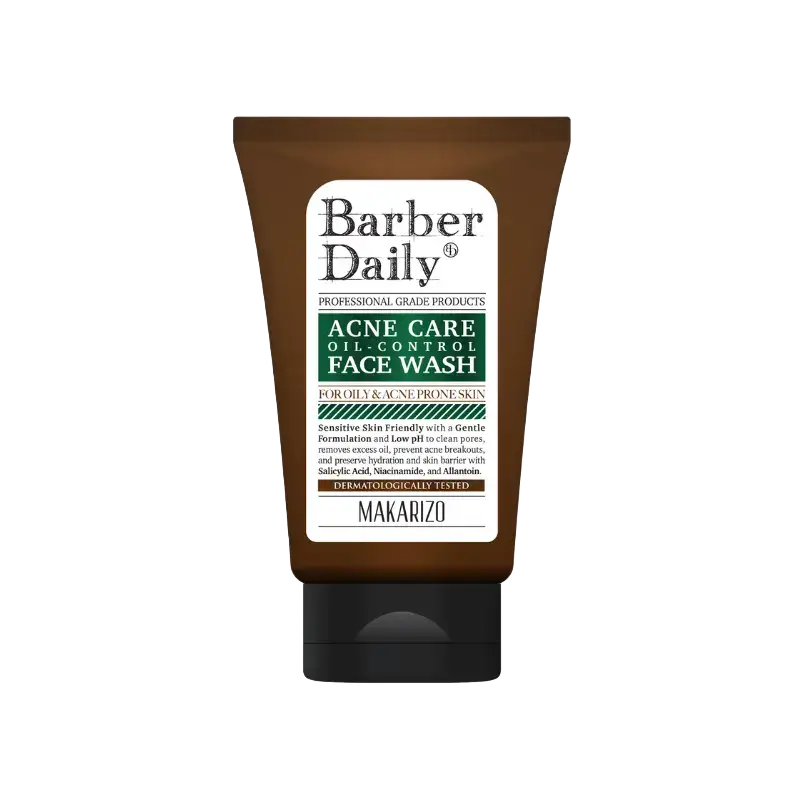 Barber Daily Acne Care And Oil Control Face Wash