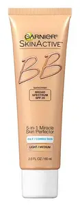 Garnier 5-in-1 Miracle Perfector BB Cream Oil-Free Light/Medium