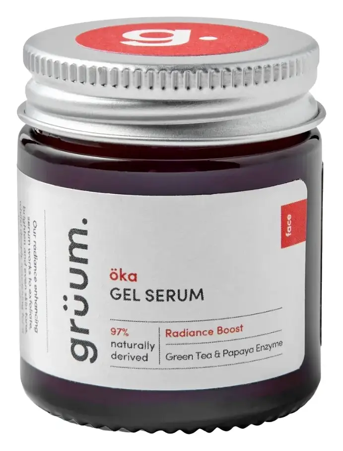 grüum öka Gel Serum Radiance Boost