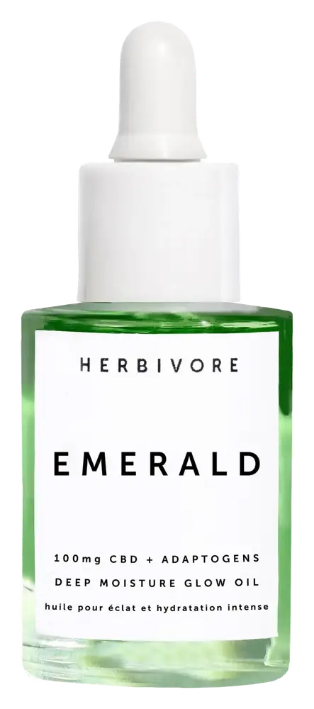 Herbivore Emerald CBD + Adaptogens Deep Moisture Glow Oil