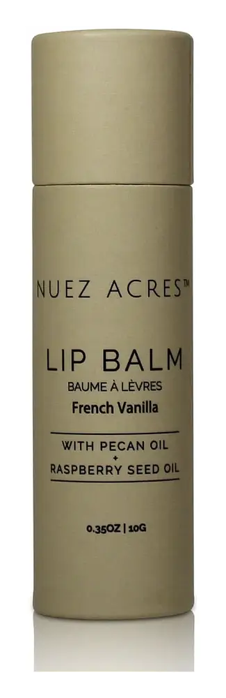Nuez Acres Pecan & Raspberry Seed Oil Lip Balm