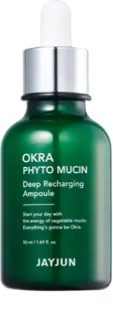 Jayjun Cosmetic Okra Phyto Mucin Deep Recharging Ampoule