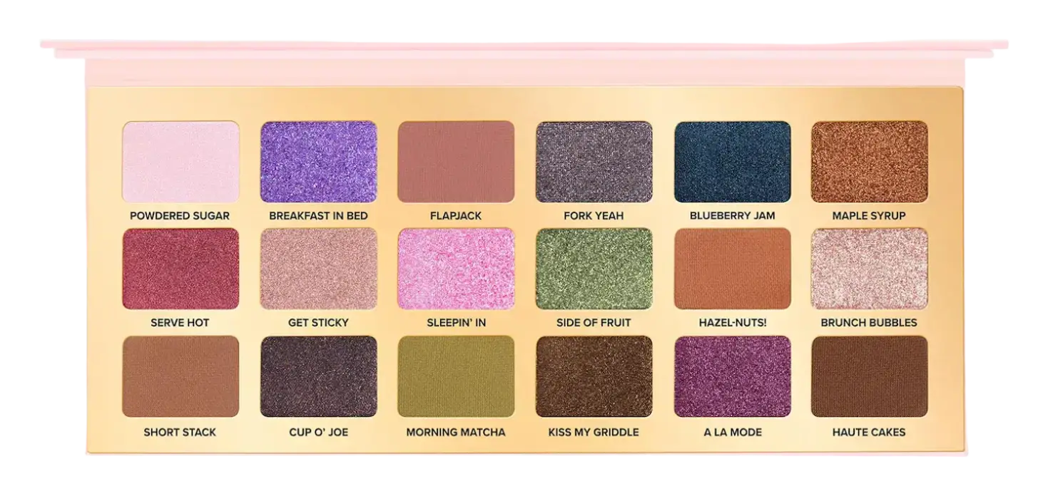 Too Faced Maple Syrup Pancakes Eyeshadow Palette