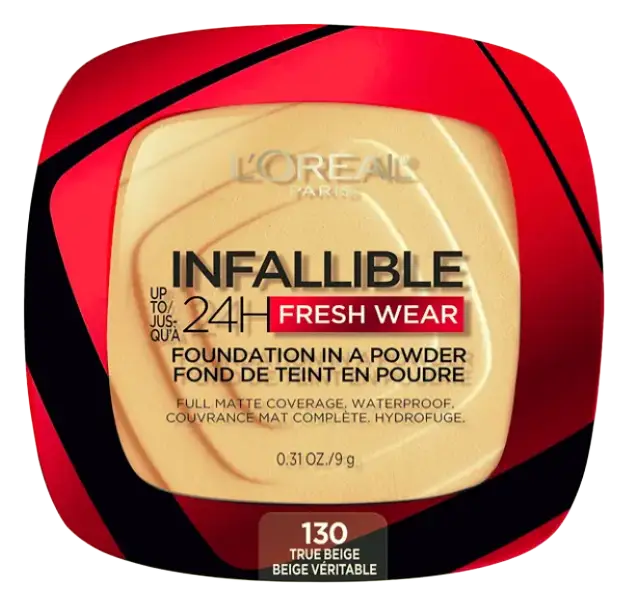L'Oreal Infallible Fresh 24H Wear Foundation In A Powder 130 True Beige