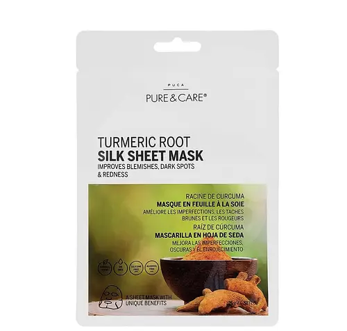 Puca – Pure & Care Silk Sheet Mask Turmeric Root