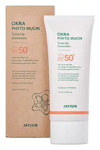 Jayjun Cosmetic Okra Phyto Mucin Tone-Up Sunscreen SPF 50+