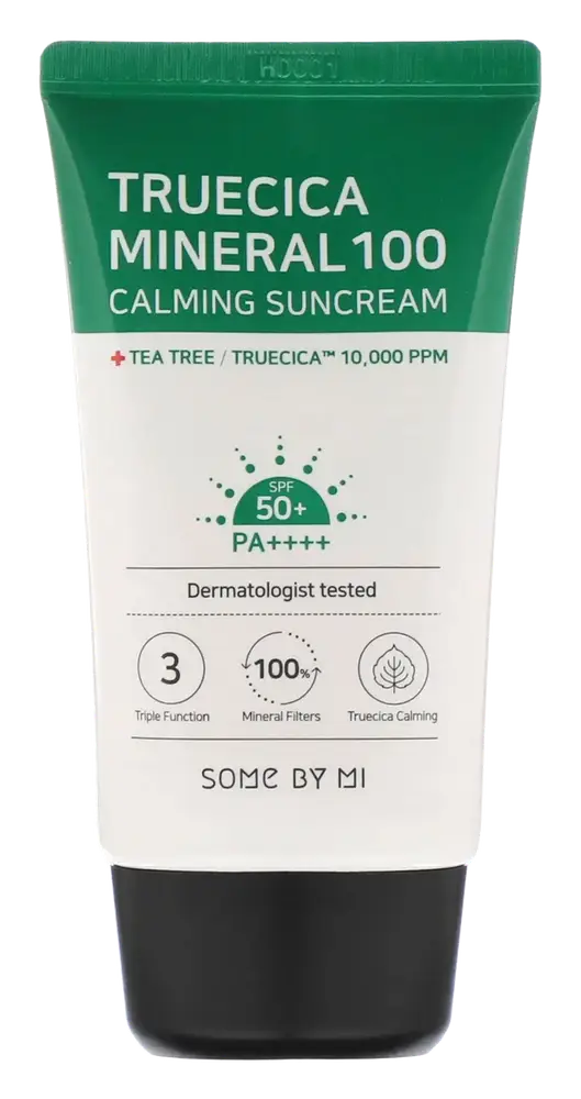 Some By Mi Truecica Mineral 100 Calming Suncream SPF 50+ PA++++