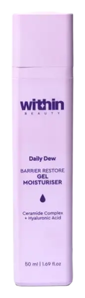 Within Beauty Daily Dew Barrier Restore Gel Moisturiser