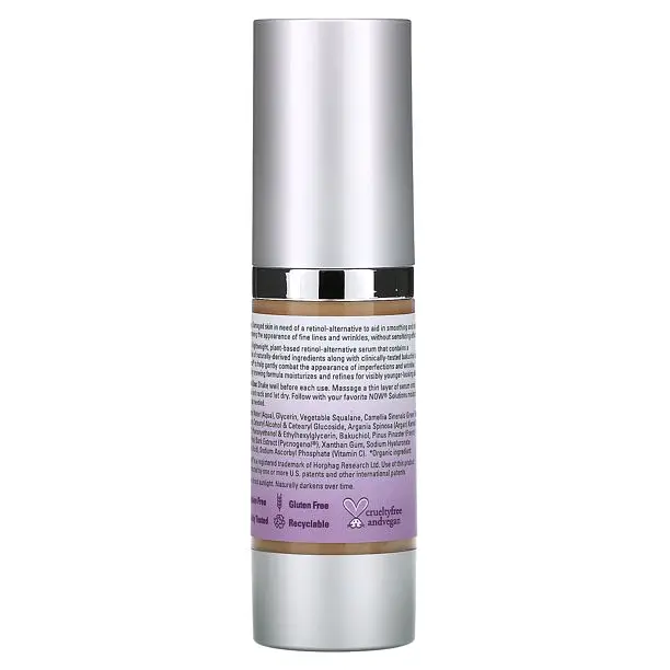 NOW Beauty Products Bakuchiol Skin Renewal Serum
