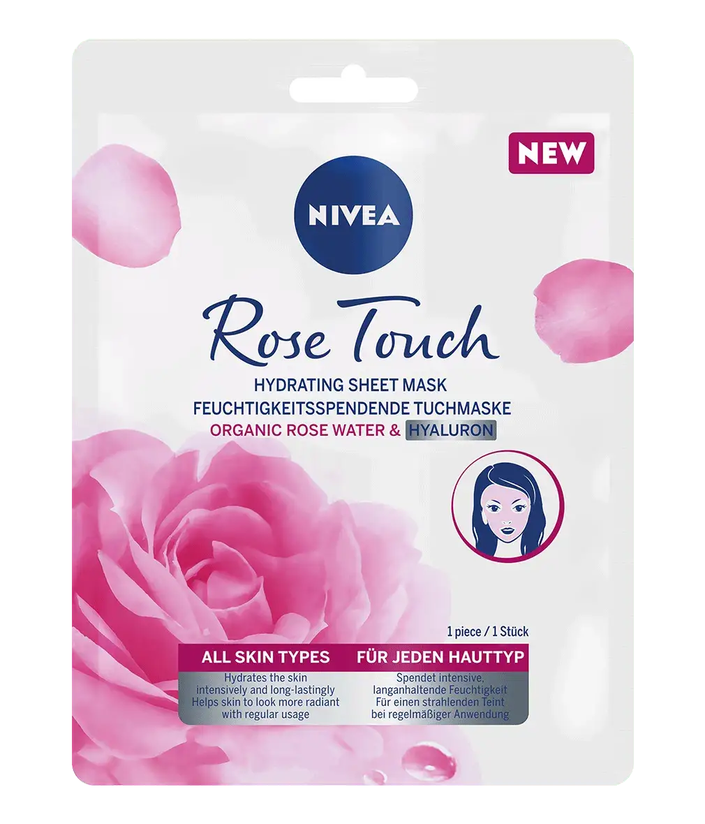 Nivea Rose Touch Hydrating Sheet Mask
