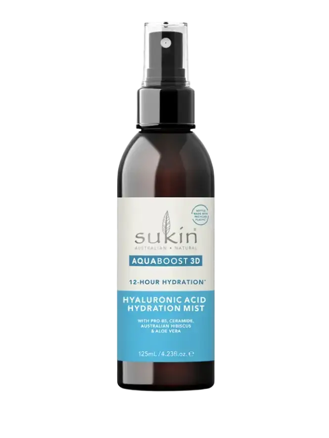 Sukin Aquaboost 3D Hyaluronic Acid Hydration Mist