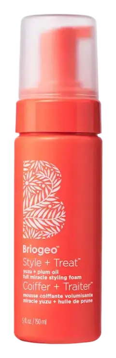 BrioGeo Style + Treat Yuzu + Plum Oil Hair Full Miracle Styling Foam