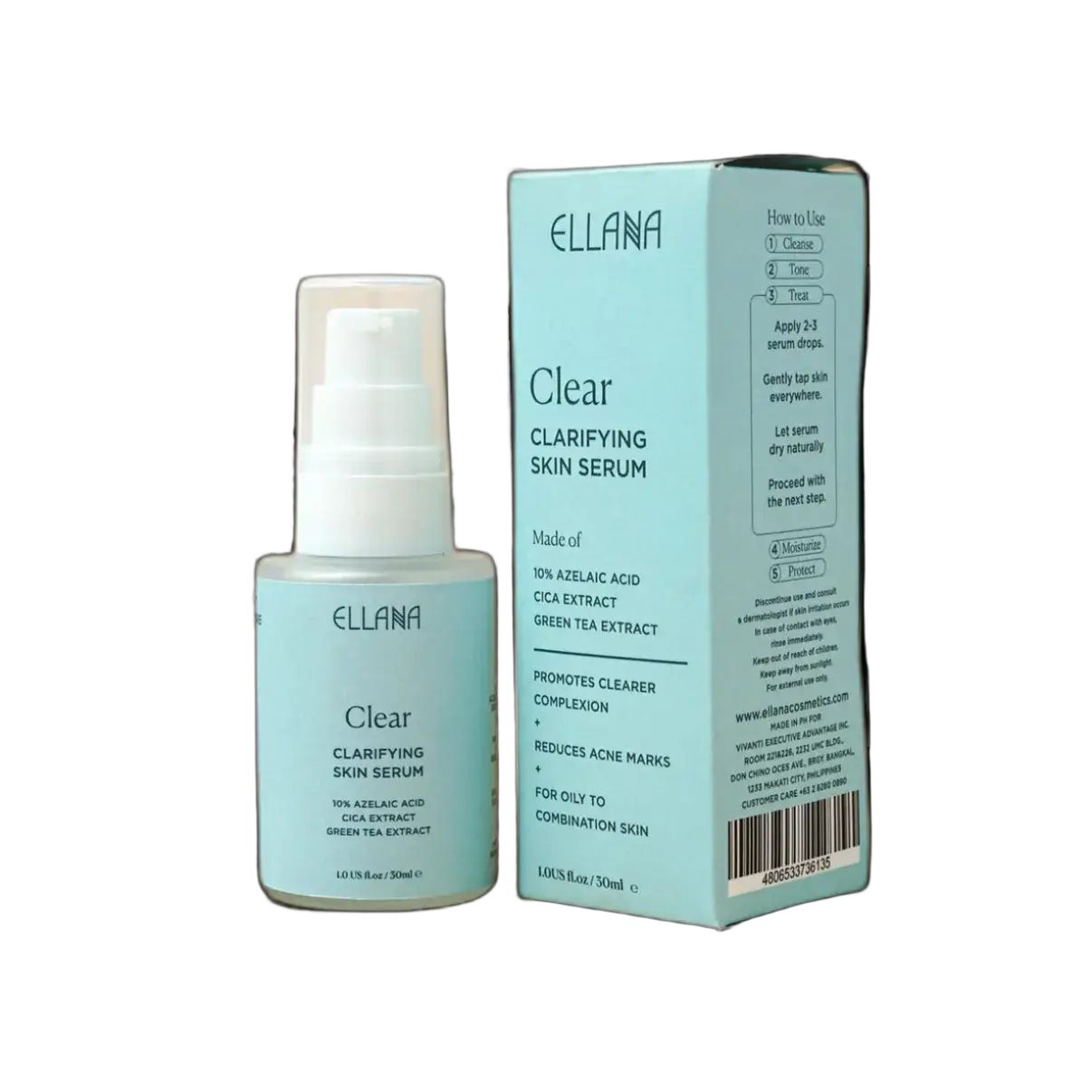 Ellana Mineral Cosmetics Clear Clarifying Skin Serum