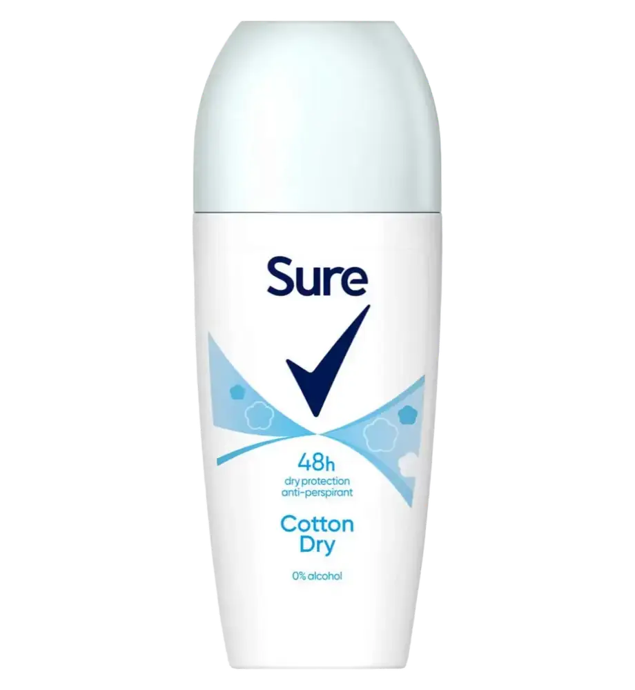 Sure 48H Cotton Dry Protection Anti-Perspirant Deodorant Roll On