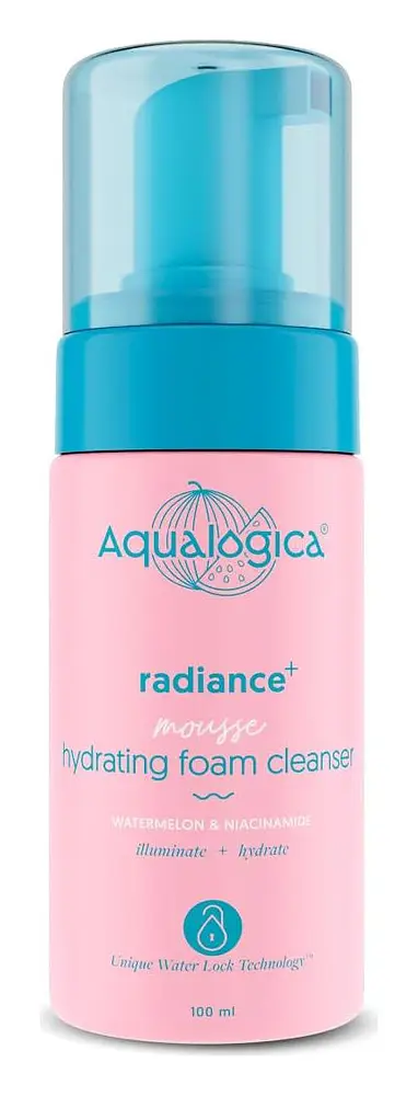 Aqualogica Radiance+ Mousse Hydrating Foam Cleanser