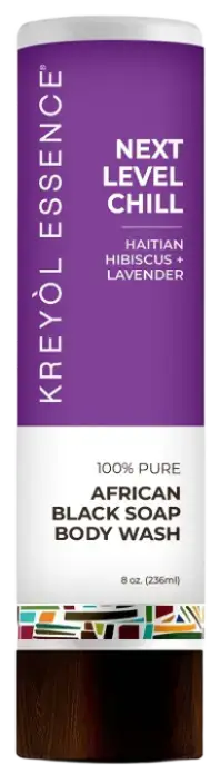 Kreyòl Essence Haitian Hibiscus + Lavender African Black Soap Body Wash