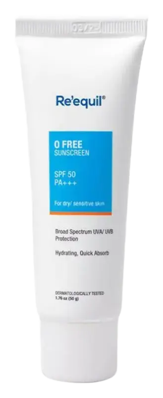 Re’equil O Free Sunscreen SPF 50 PA+++