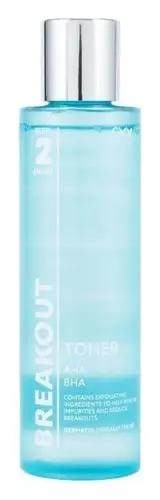 OXX Cosmetics Step 2 AM/PM Breakout Toner AHA BHA