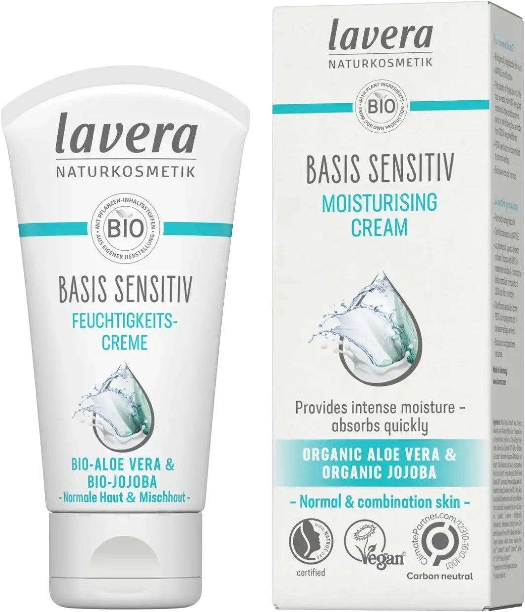 Lavera Basis Sensitive Moisturising Cream Global