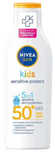 Nivea Kids Sensitive Protect Sun Lotion SPF 50+