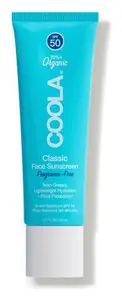 COOLA Classic Face Sunscreen SPF 50 Fragrance Free