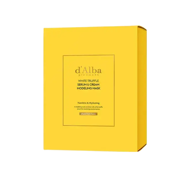 D'Alba White Truffle Serum & Cream Modeling Mask Nutritive & Hydrating
